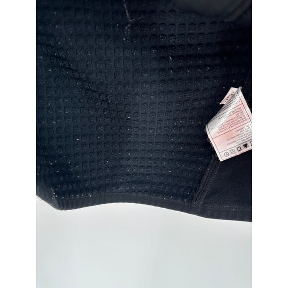 Nike Sphere Thermal Black Long Sleeve Waffle Jacket Full Zip Training Women XS - Picture 5 of 10